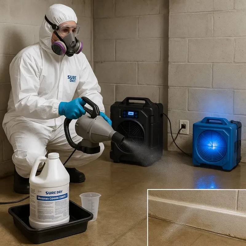 Sanitization and Odor Removal process in Abbeville, LA
