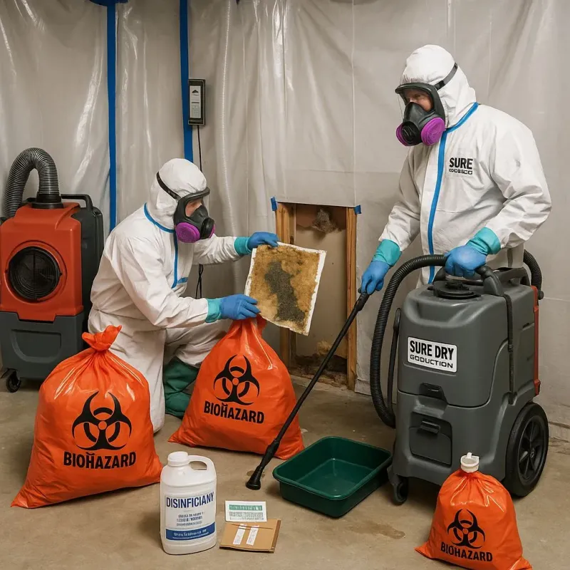 Contaminated Water Handling Protocols process in Abbeville, LA